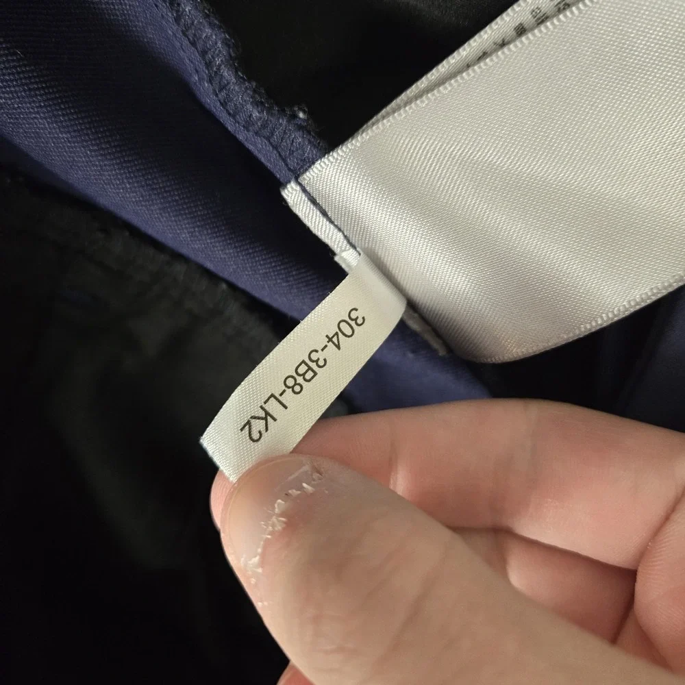 KJUS Ike Golf Pants Mens 34x34 Navy Stretch Lightweight Performance Chino
